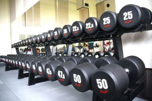Aerofit AFDB2,5-25 набор обрезиненных гантелей