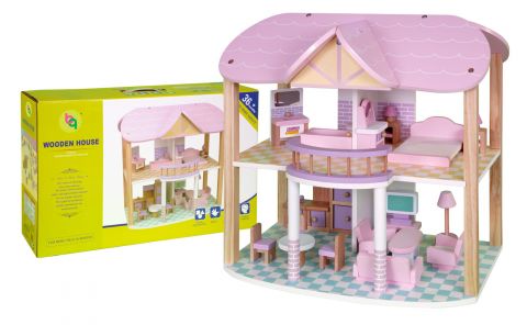 Кукольный домик Babygarden FRIENDLY COTTAGE с мебелью