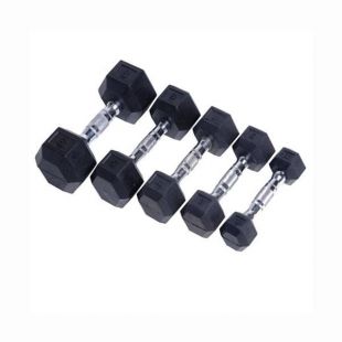 Гантельный ряд FitnesSport D-03 (1-10 кг)