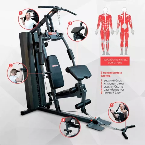 Многофункциональная силовая станция Protrain HG10250