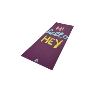 Тренировочный коврик для йоги Reebok 4mm Yoga Mat Crosses-Hi RAYG-11030HH