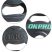 Диск обрезиненный с хватами 10 кг OKPRO OK2009E