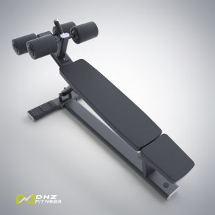 E-7037 Скамья для пресса регулируемая (Adjustable Decline Bench)