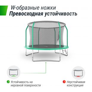Батут UNIX Line SUPREME BASIC 12 ft