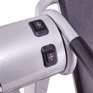 Инверсионный стол Z-UP 2S (серебряная рама, черная спинка)