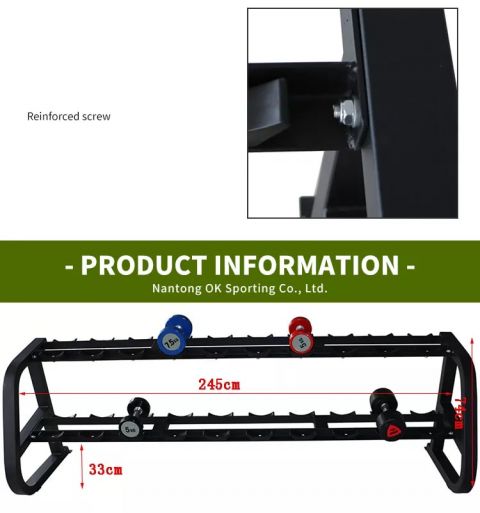 Стойка для гантелей OKPRO OK0011B